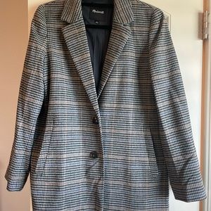 Madewell Plaid Blazer